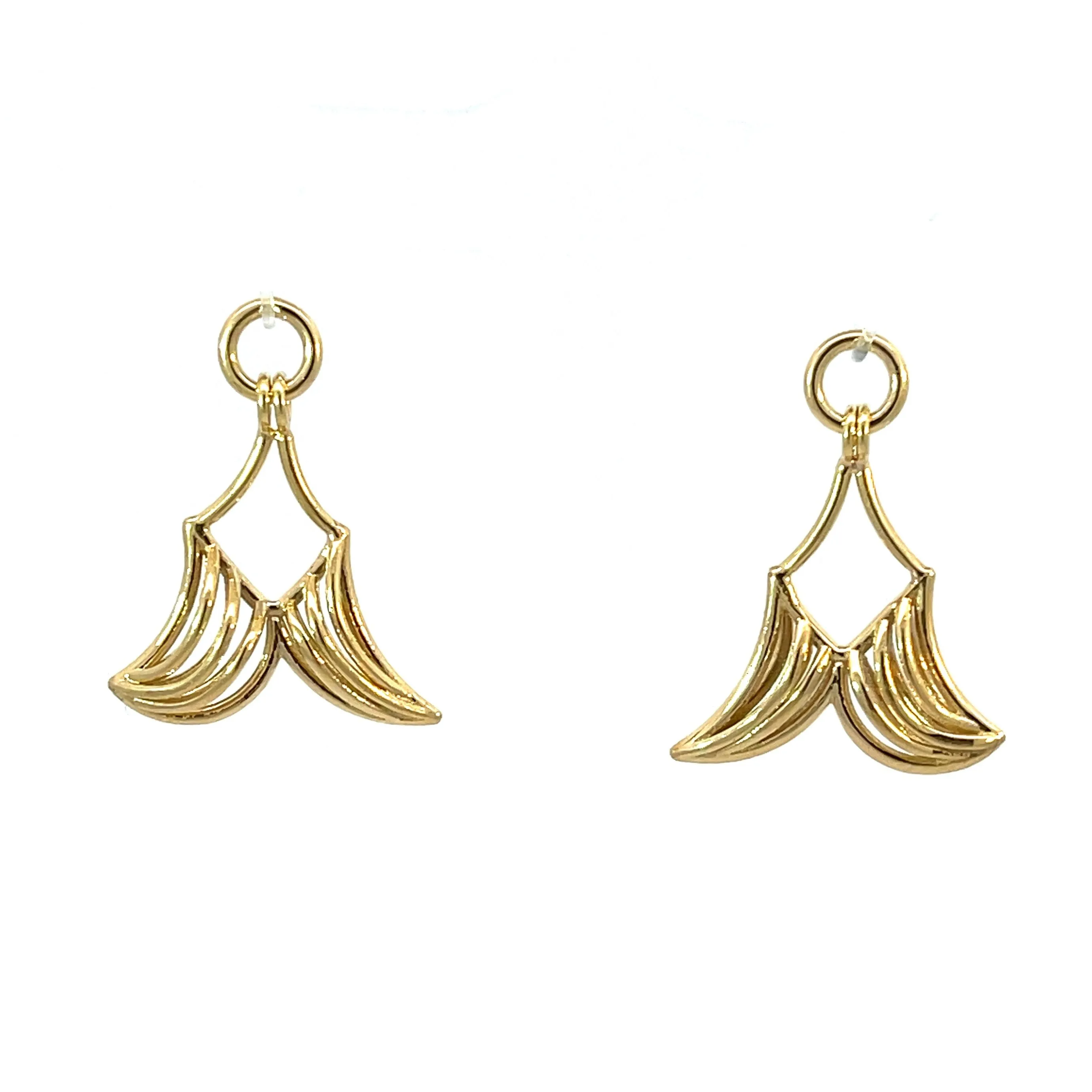 18k Yellow Gold Mermaid Tail Jackets