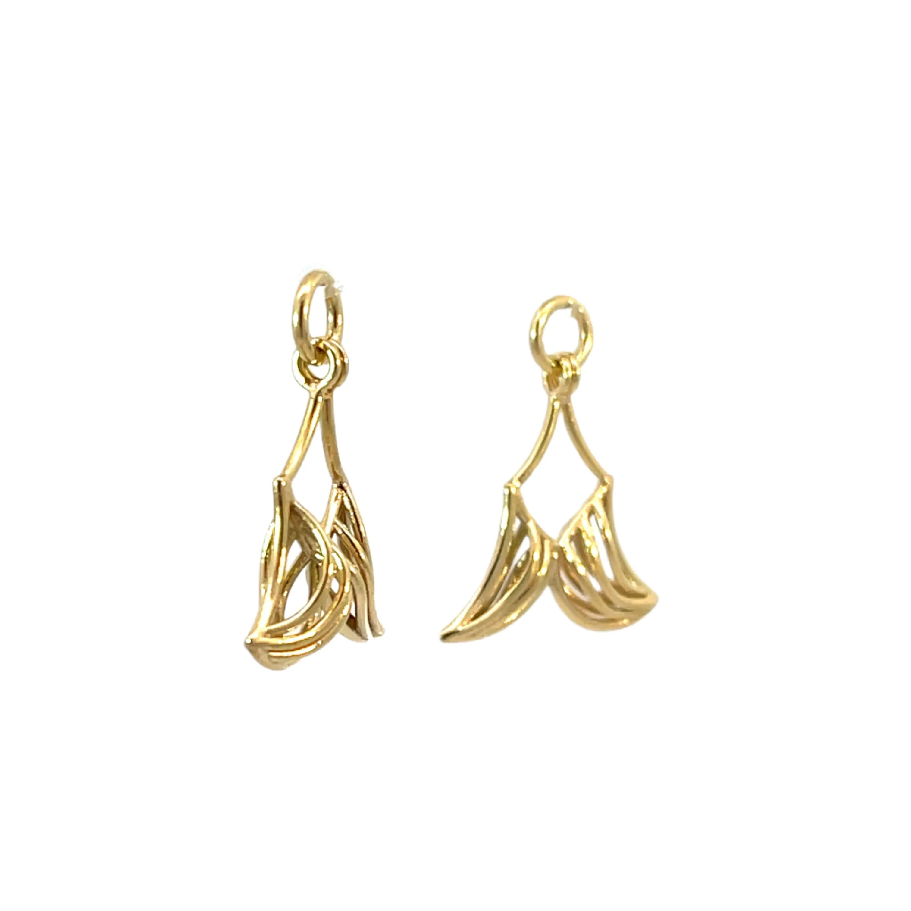 18k Yellow Gold Mermaid Tail Jackets