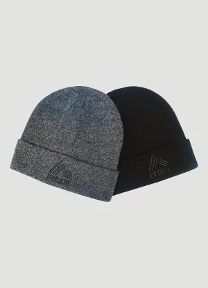 2-Pack Fleece Lined Beanies