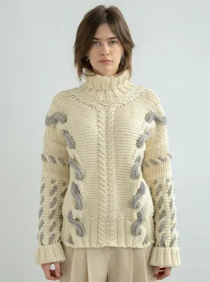 Barbora Turtleneck - White