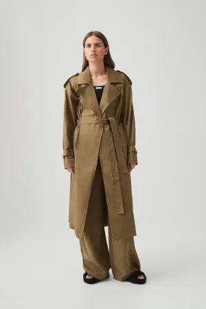 Belted Trench 703