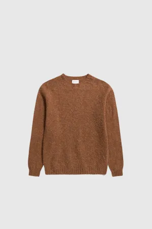 Birnir Brushed Lambswool - Burnt Orange