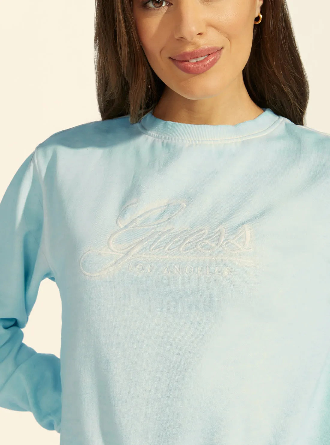 Blue Valerya Logo Jumper