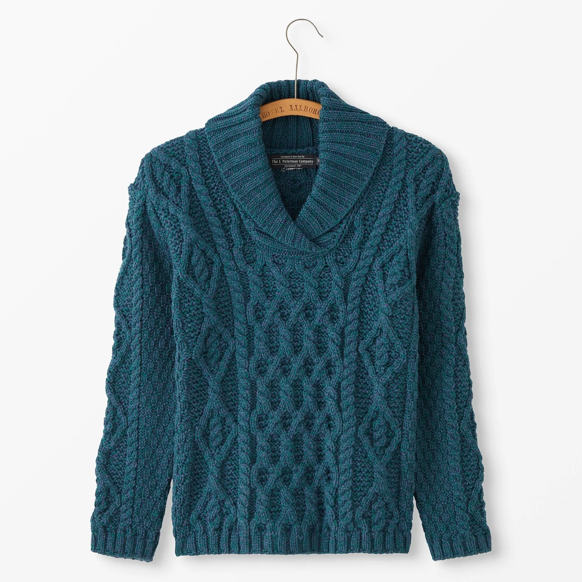 Bramble Shawl Collar Sweater