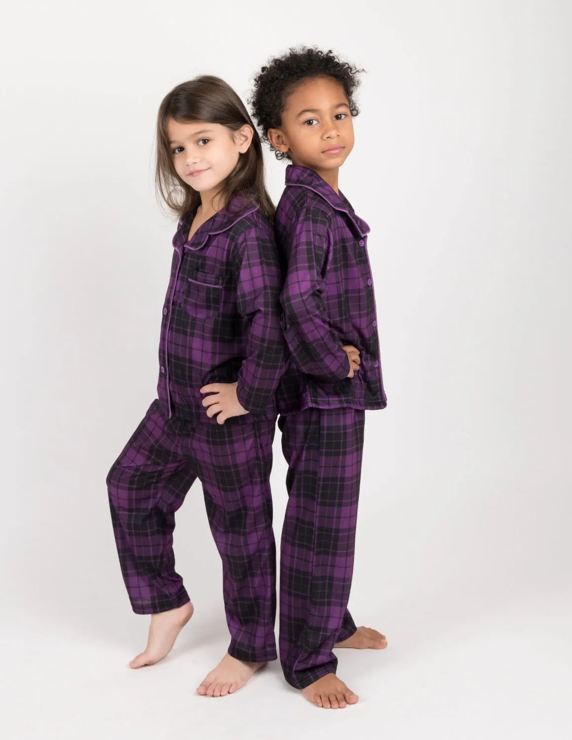 Button Down Plaid & Prints Pajamas