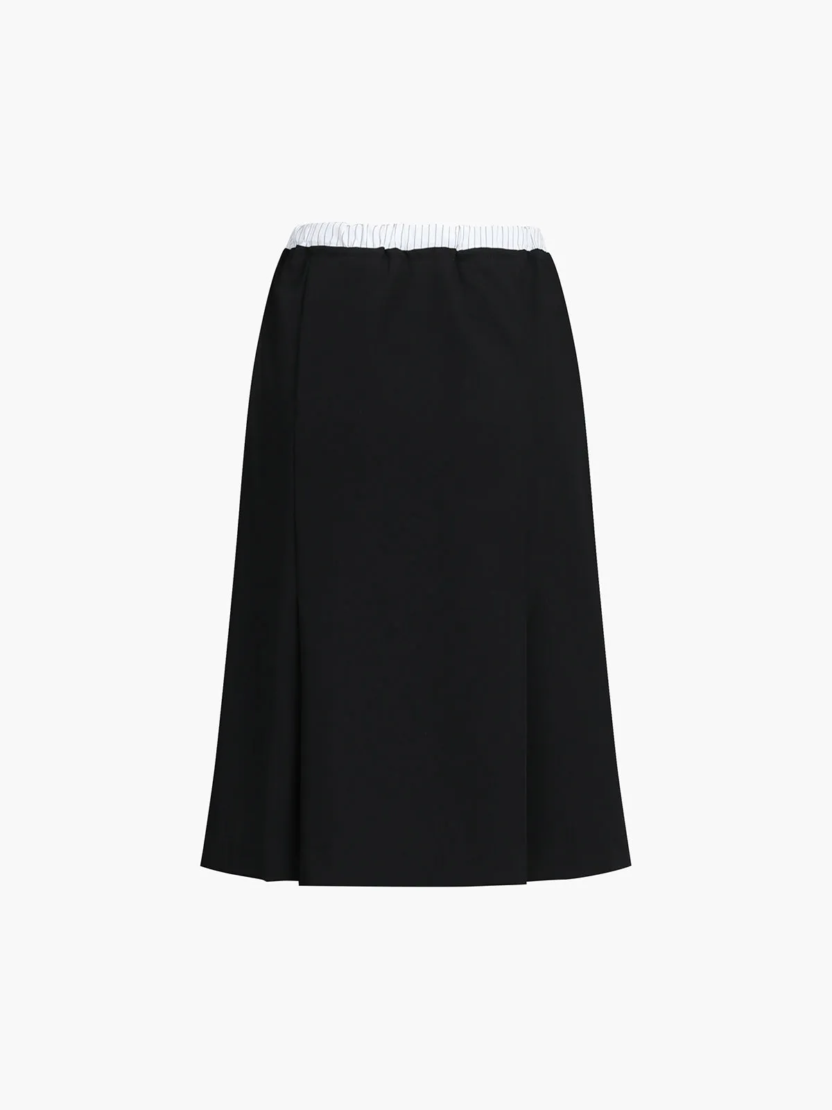 Cotton-blend Charming Jersey Skirt