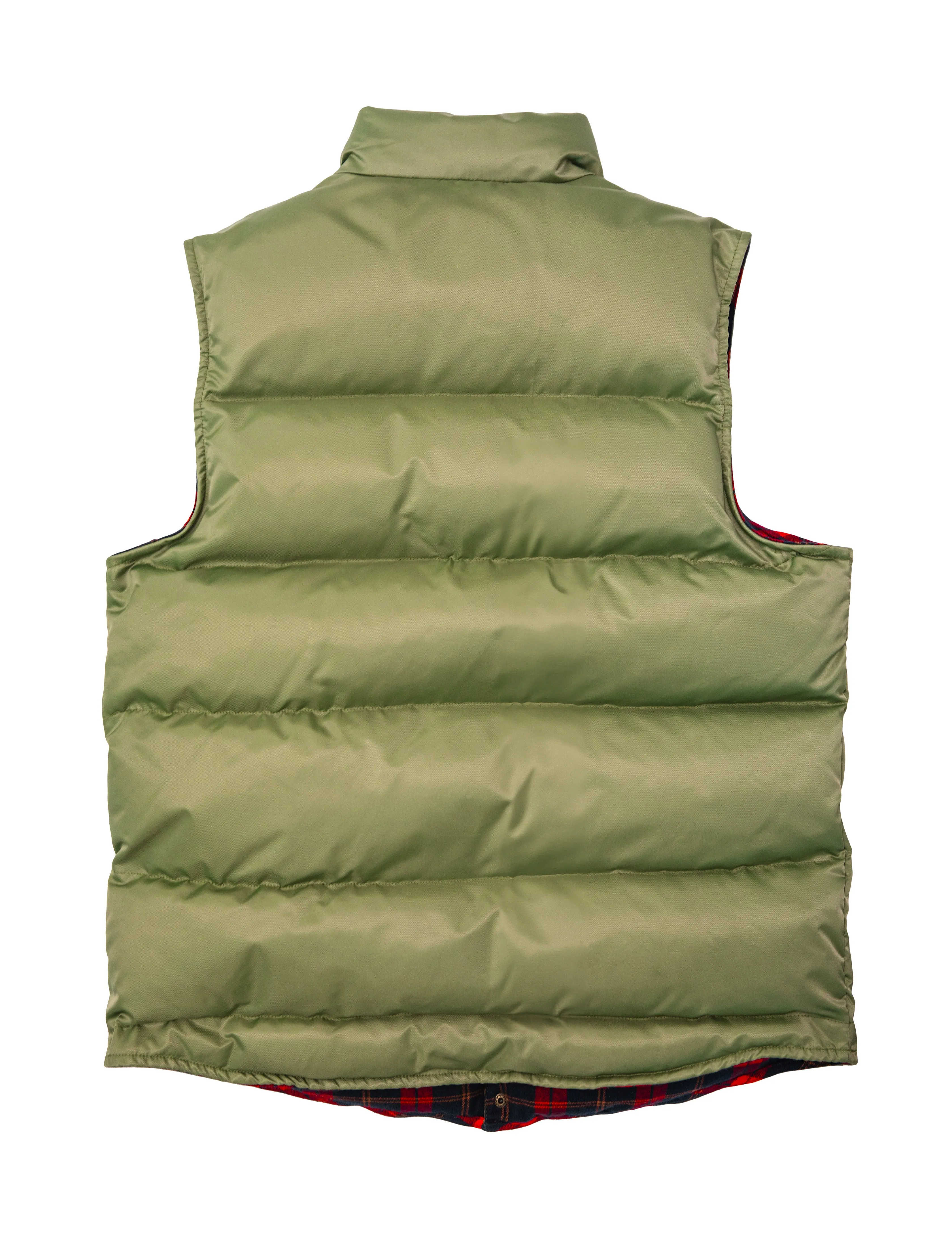 Cozy Cabin Puffer Vest- Green