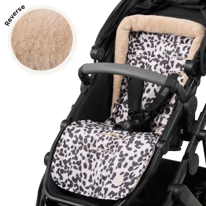 Cozy Fleece Pram Liner - Leopard