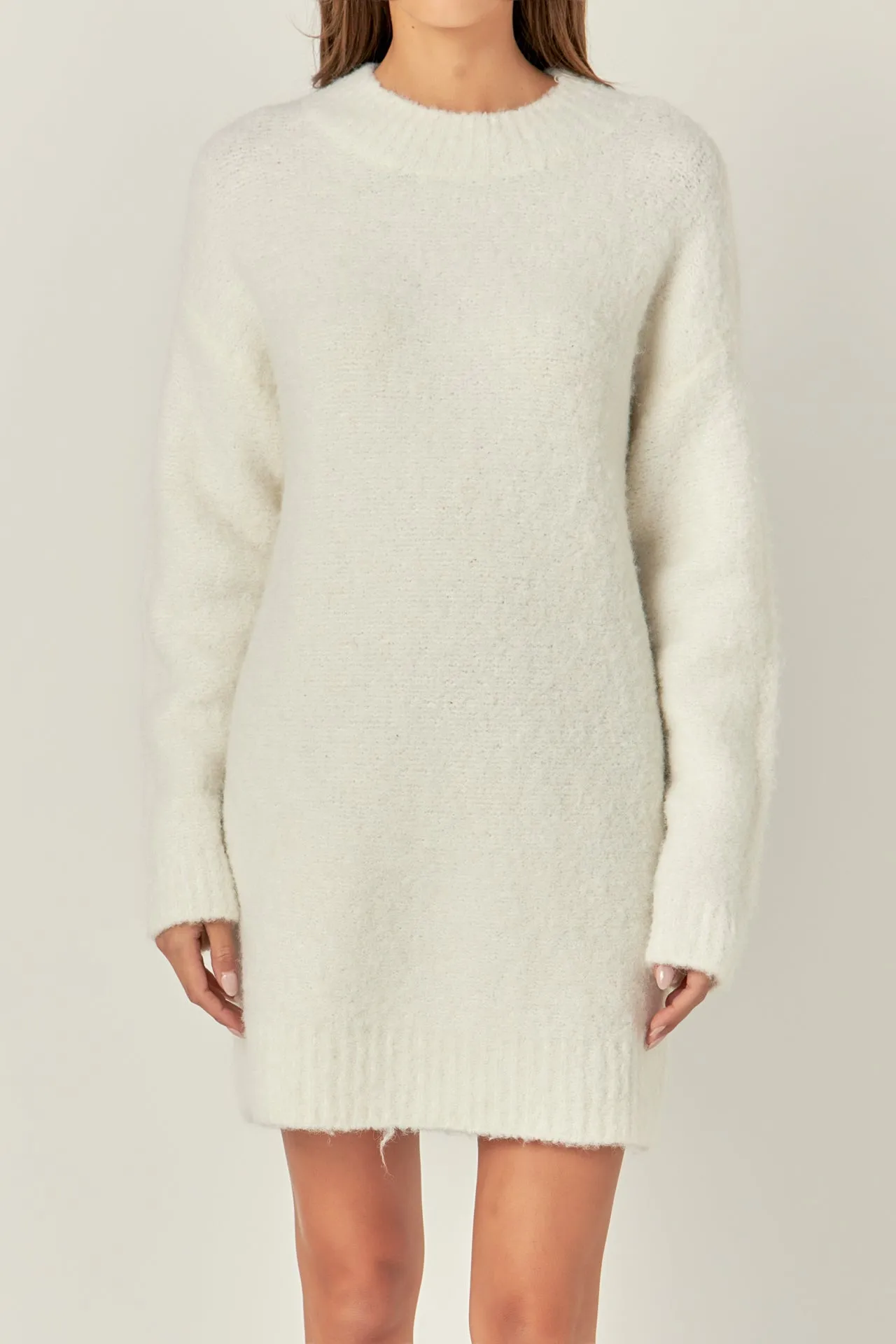 Cozy Round Sweater Dress