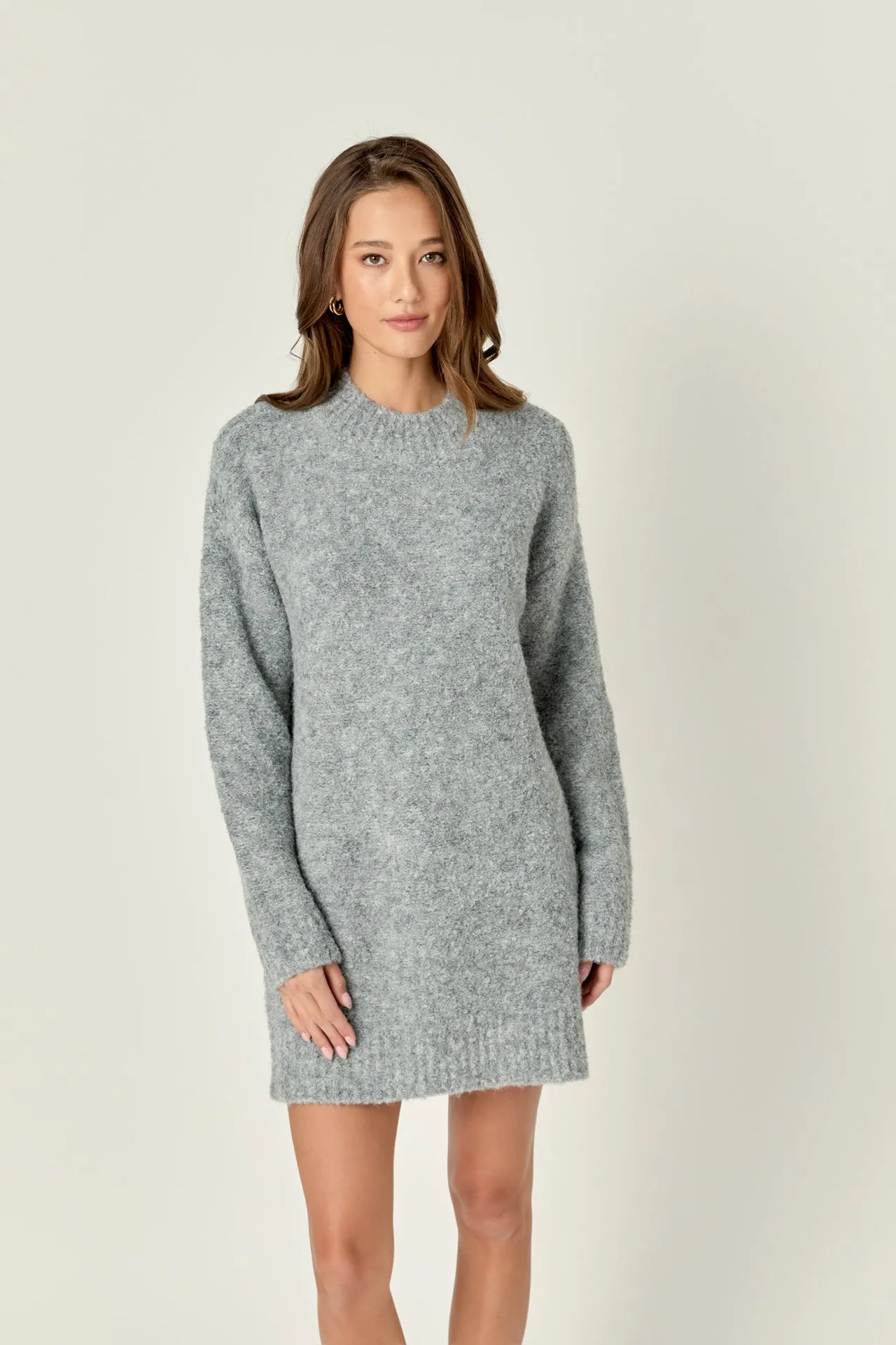 Cozy Round Sweater Dress