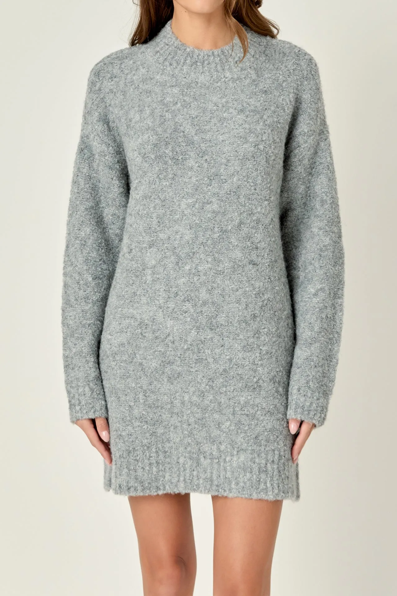 Cozy Round Sweater Dress