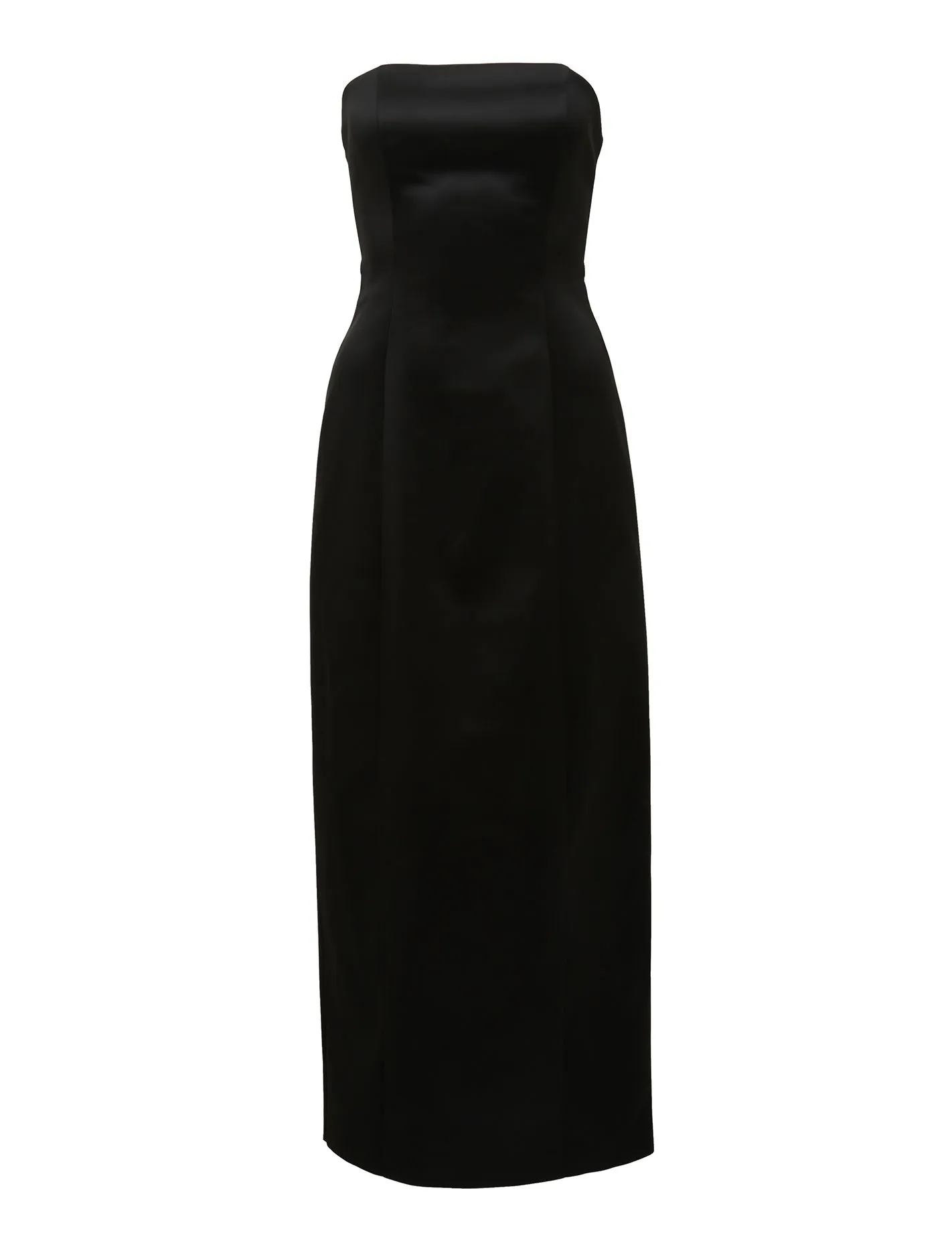 Gina Tie Up Strapless Dress