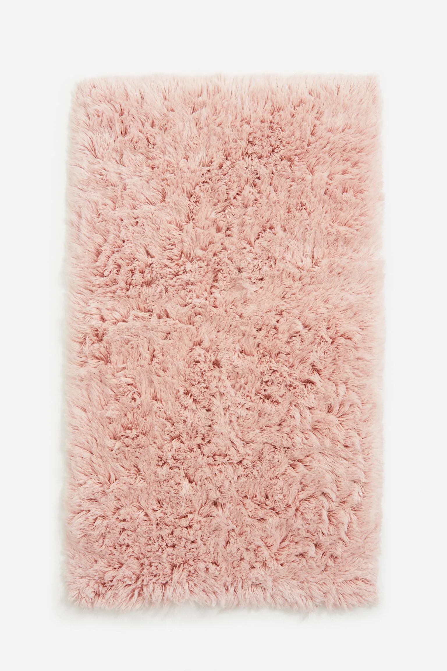 H&M Home Tufted Wool-blend rug, light pink