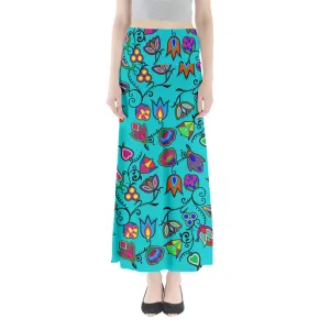 Indigenous Paisley Sky Full Length Maxi Skirt