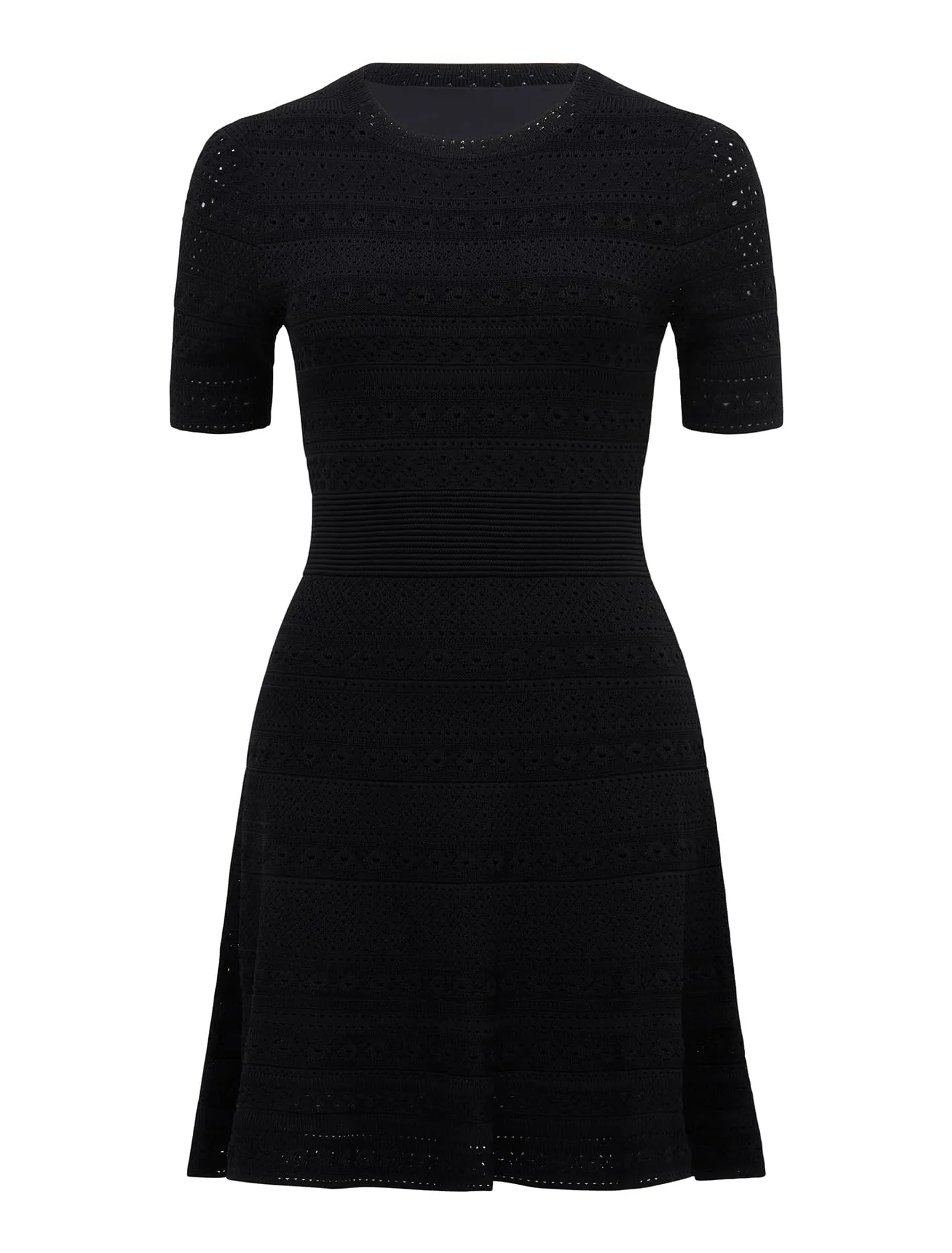 Kady Pointelle Knit Dress