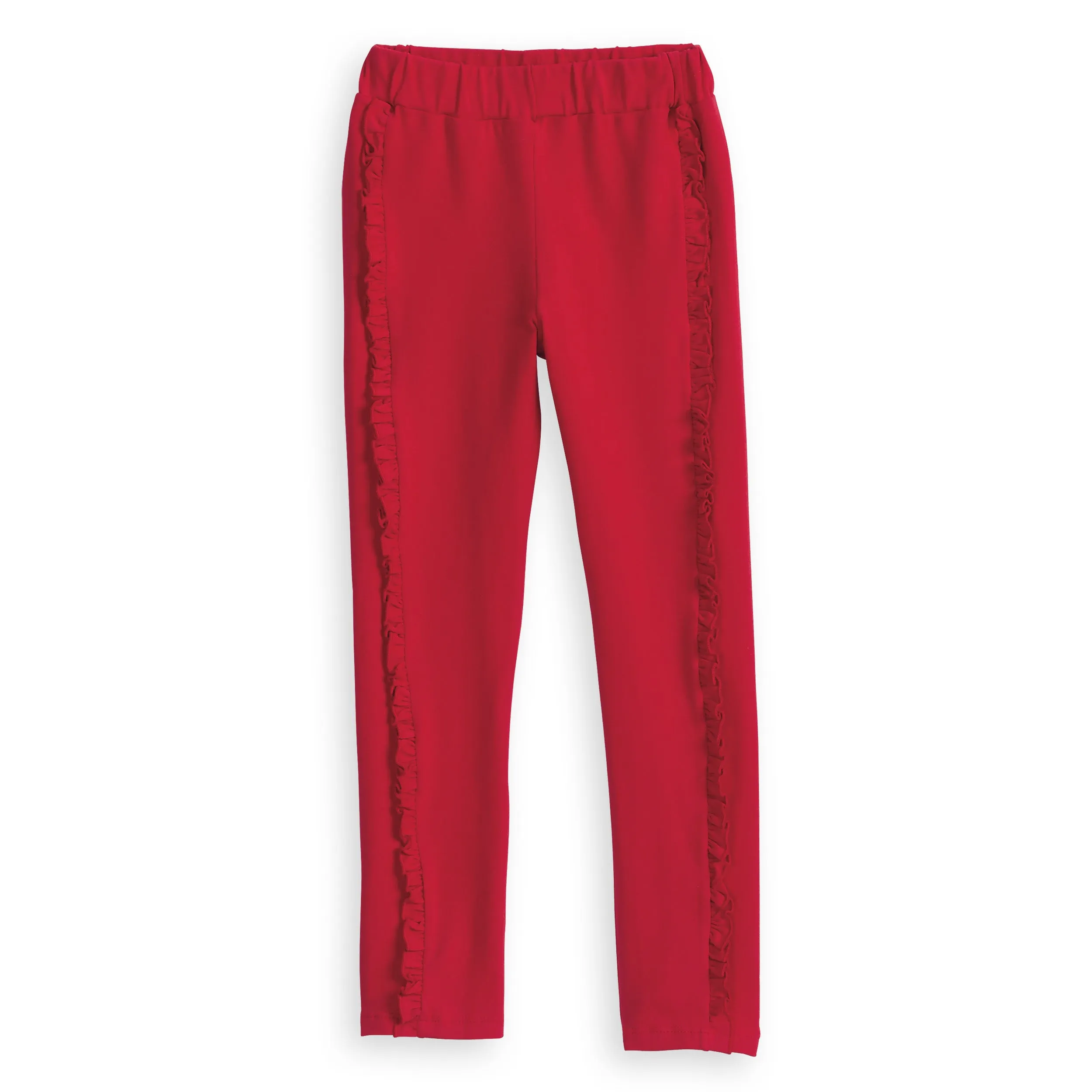 Lambsey Cozy Leggings -- Red