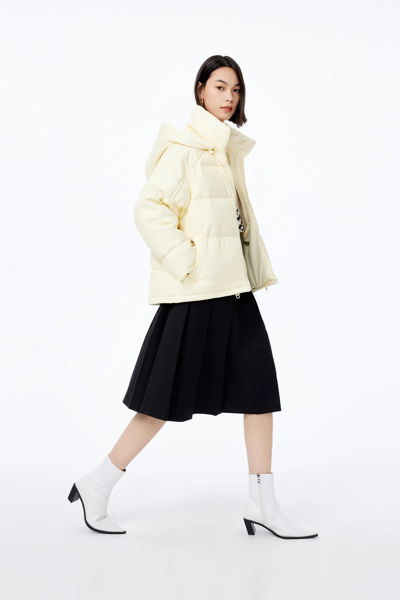 LILY Duck Down Hooded Coat