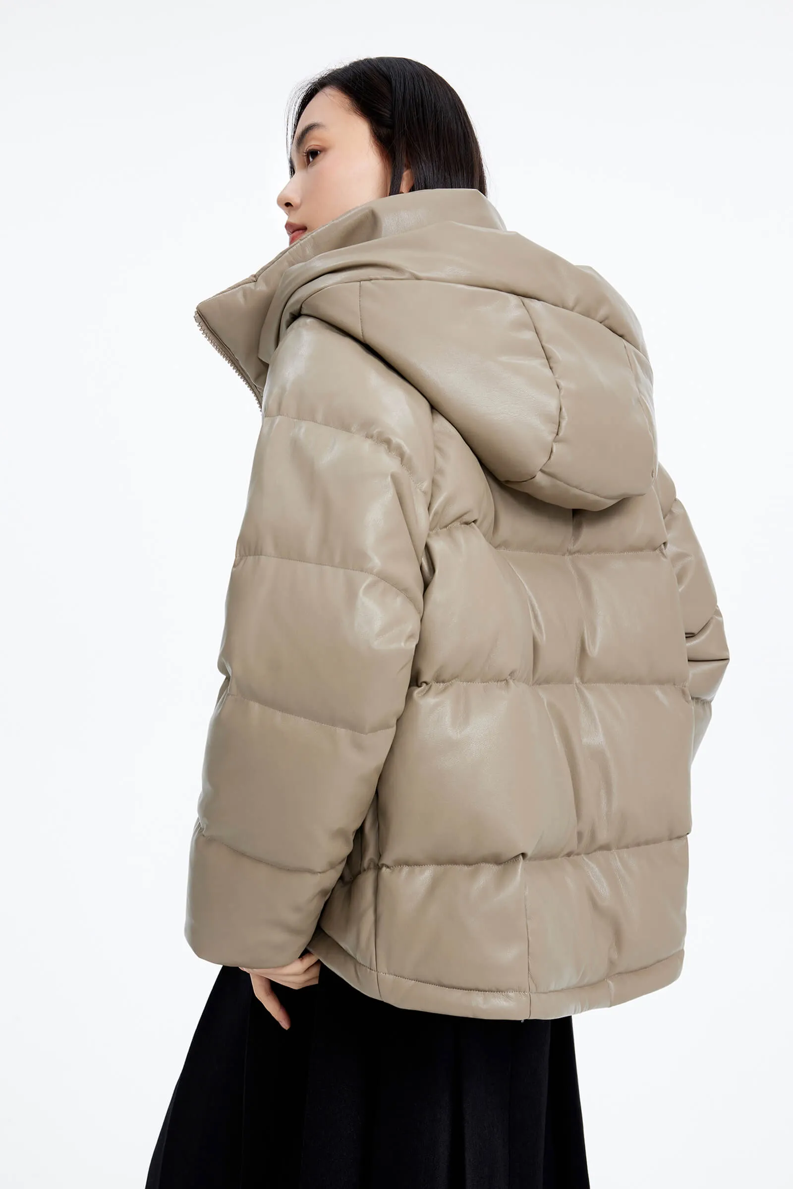 LILY Duck Down Hooded Coat