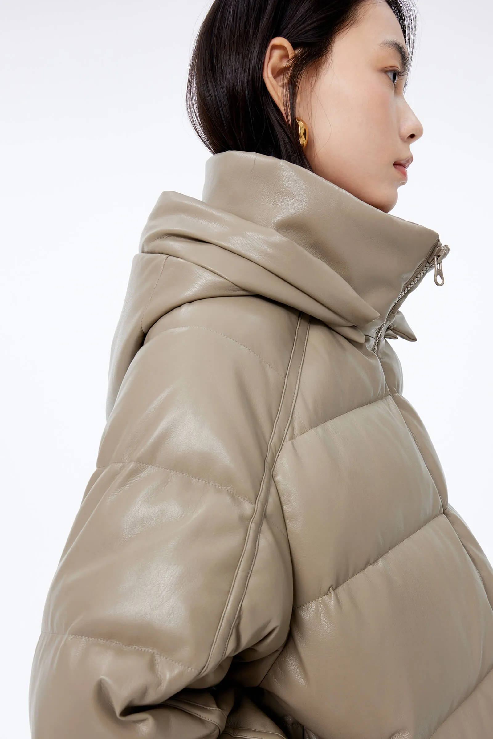 LILY Duck Down Hooded Coat