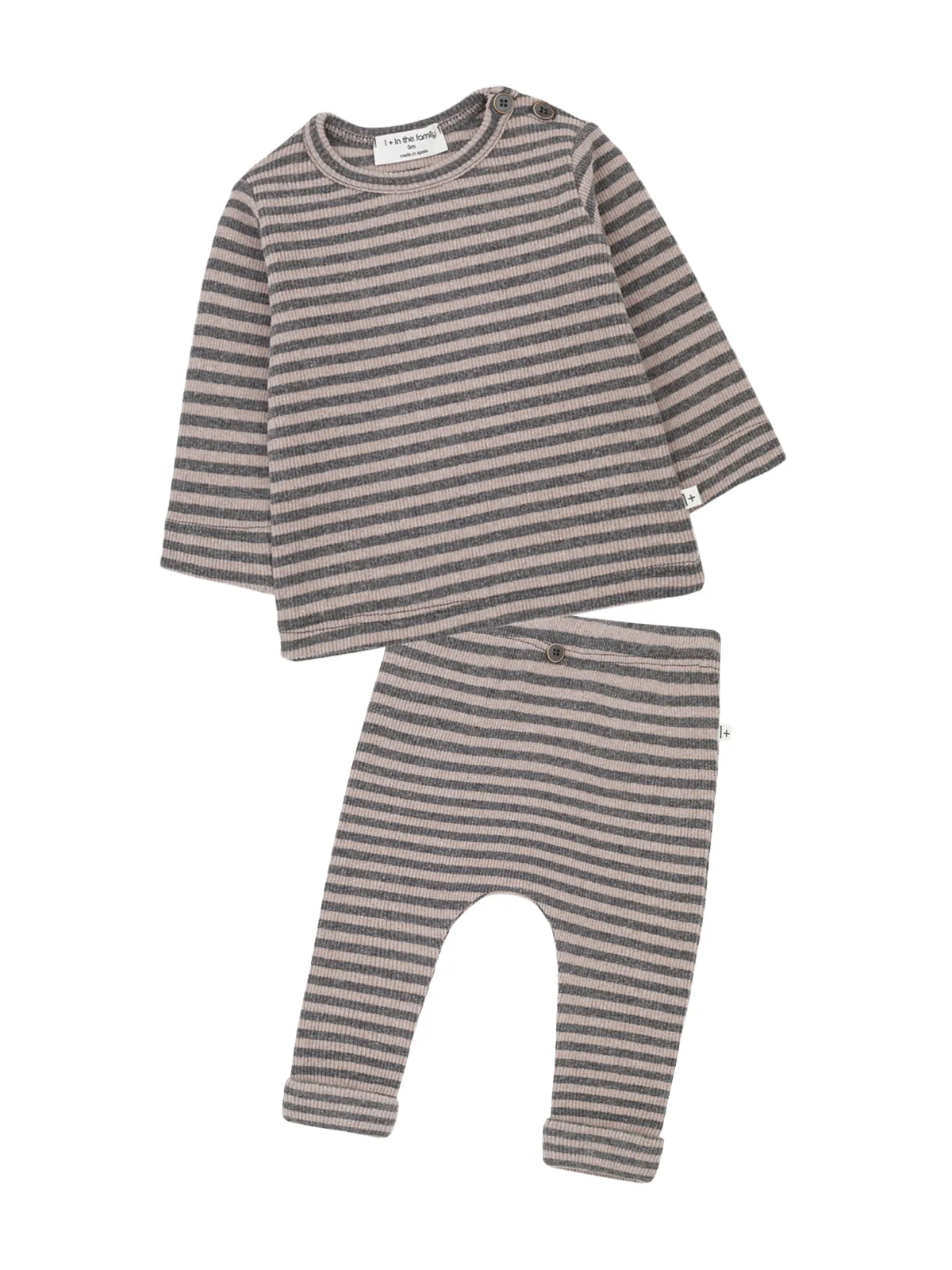 Long Sleeve Striped Legging Set