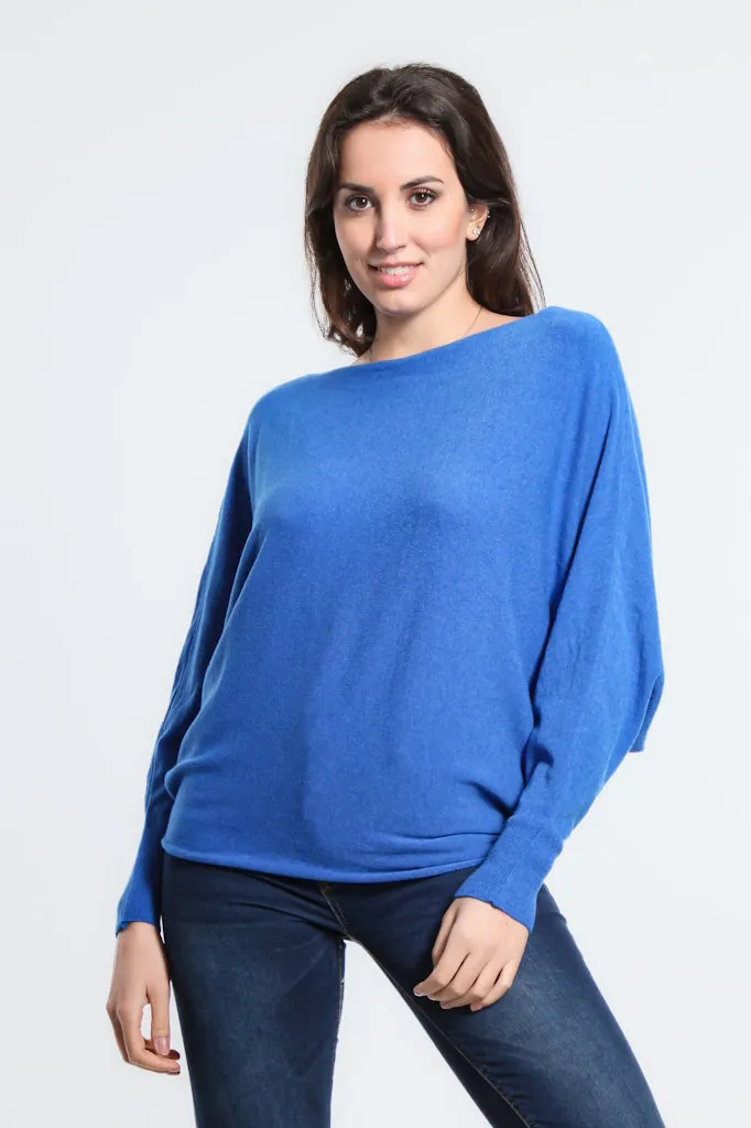 Mylah Seriously Soft Batwing Sweater (BLS413)