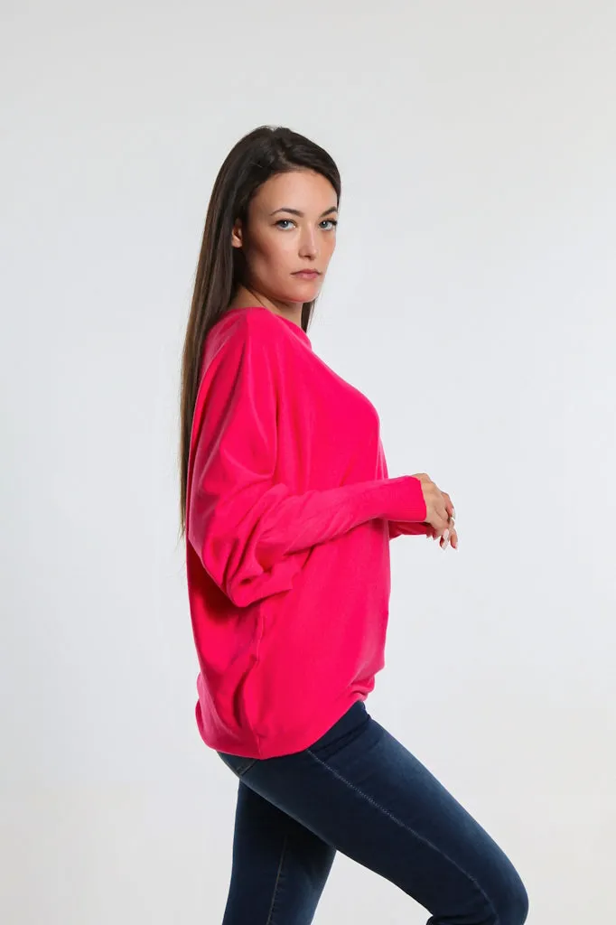 Mylah Seriously Soft Batwing Sweater (BLS413)