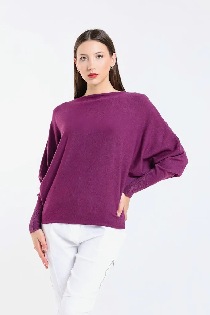 Mylah Seriously Soft Batwing Sweater (BLS413)