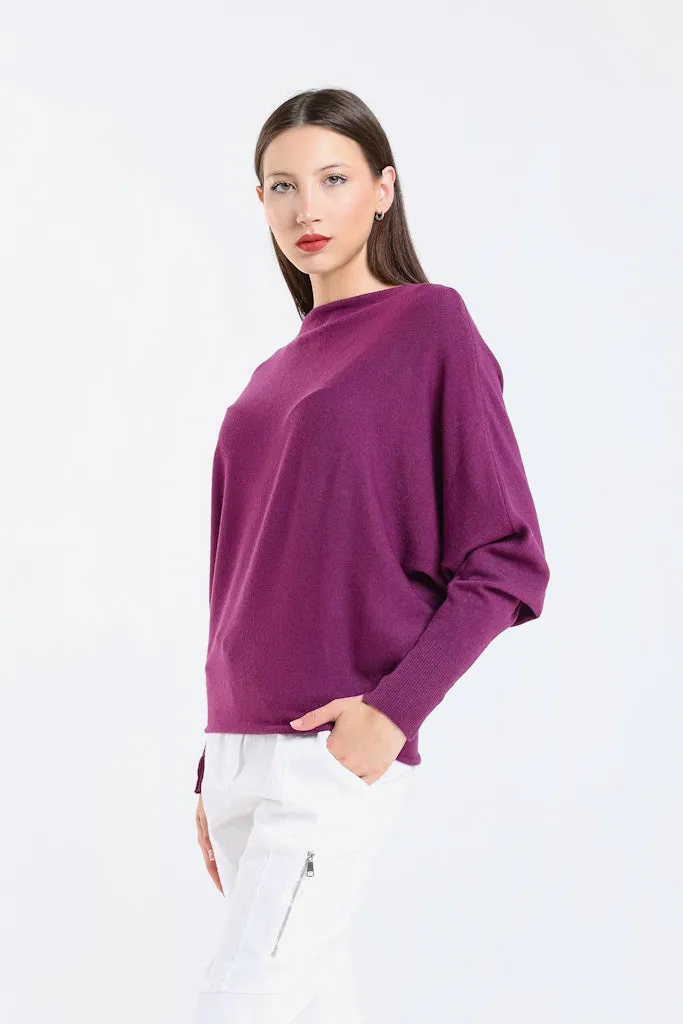 Mylah Seriously Soft Batwing Sweater (BLS413)