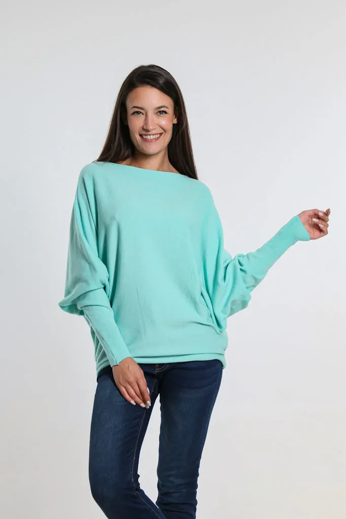 Mylah Seriously Soft Batwing Sweater (BLS413)