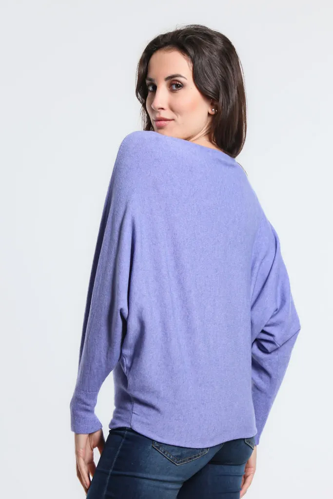 Mylah Seriously Soft Batwing Sweater (BLS413)