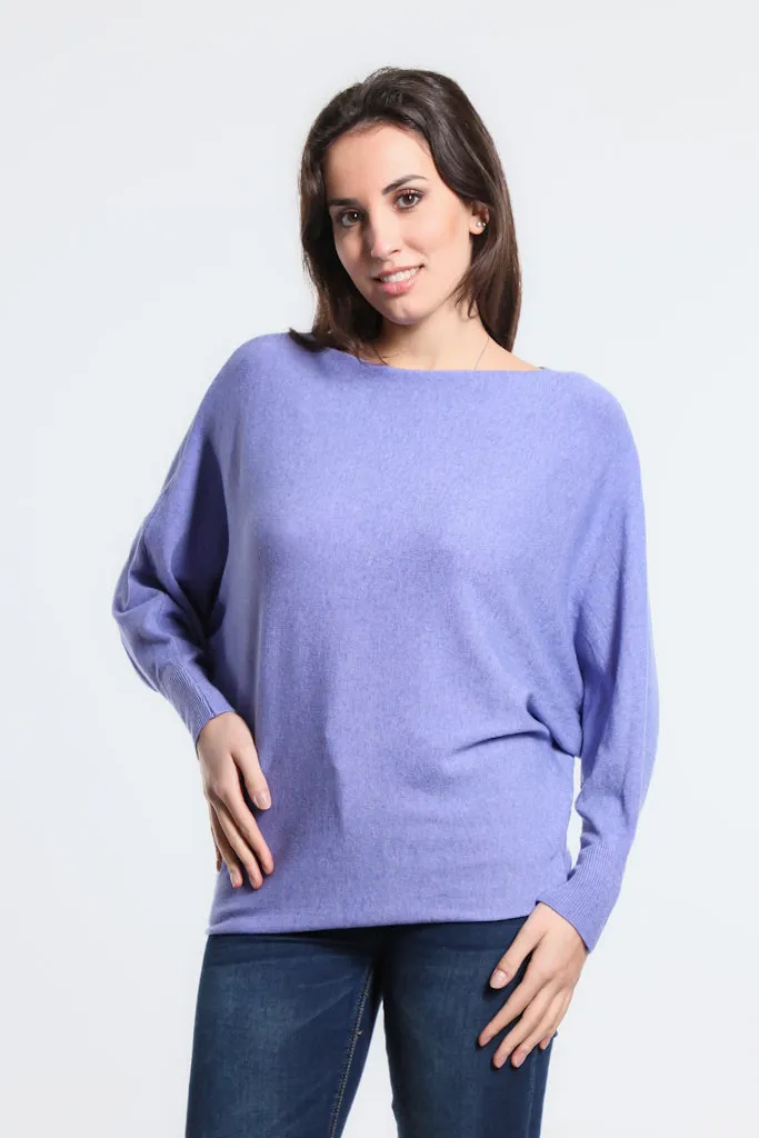 Mylah Seriously Soft Batwing Sweater (BLS413)