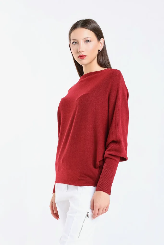 Mylah Seriously Soft Batwing Sweater (BLS413)