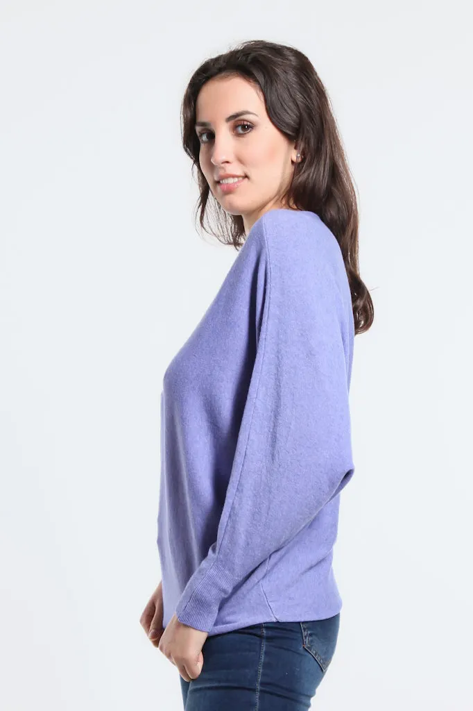 Mylah Seriously Soft Batwing Sweater (BLS413)