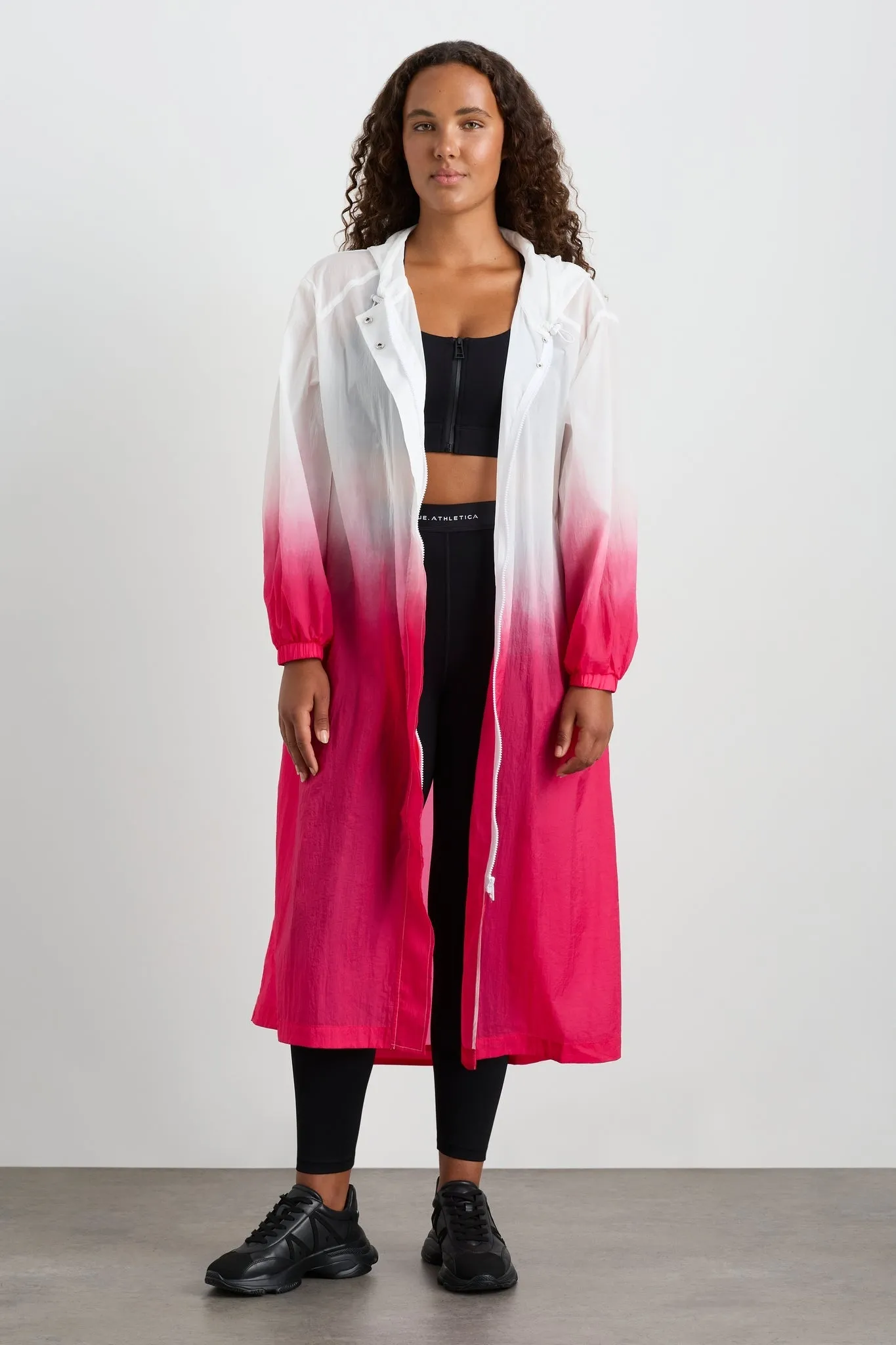 Ombre Hooded Trench 783