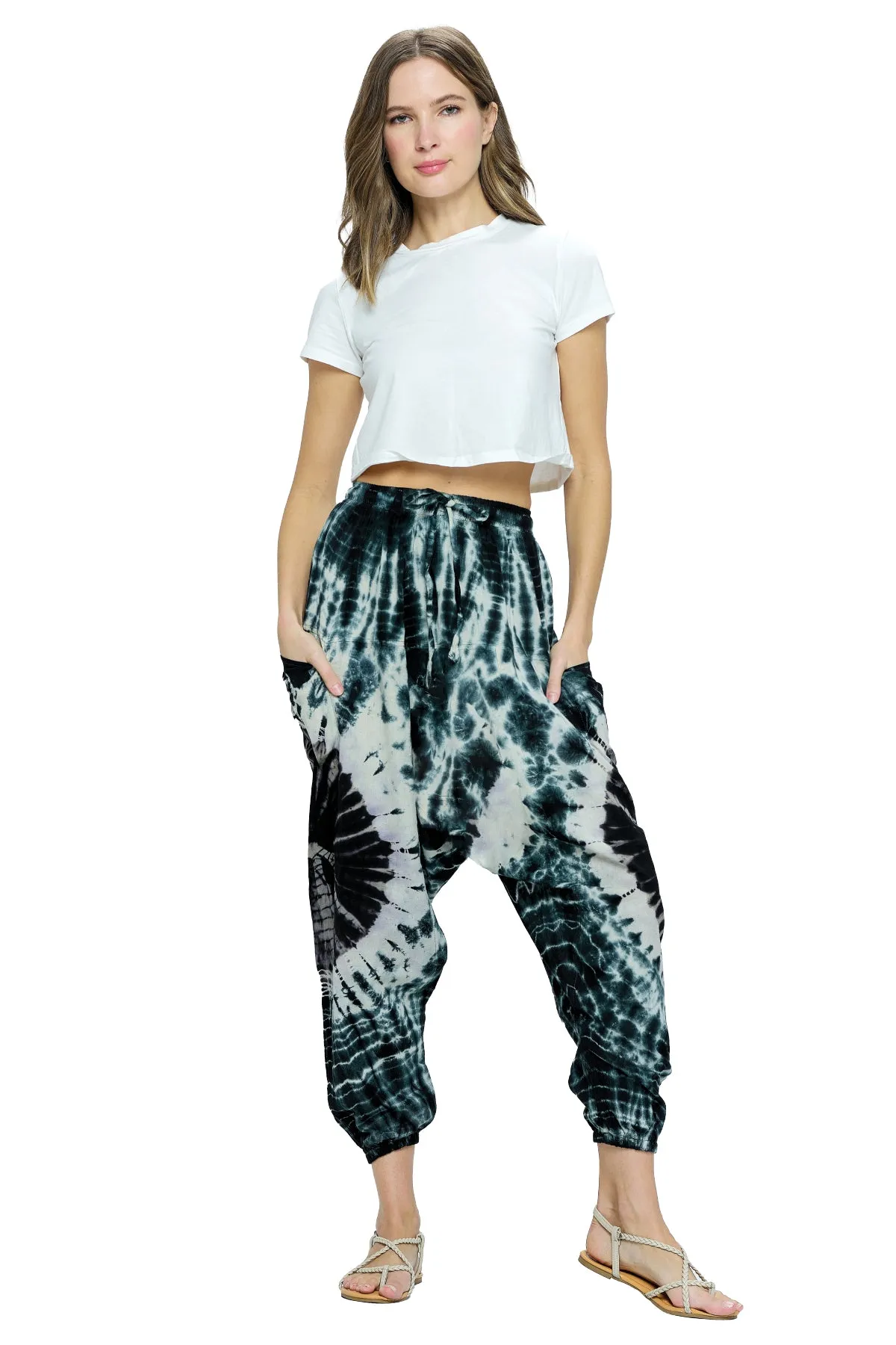 Pants Tie Dye Easy Fit