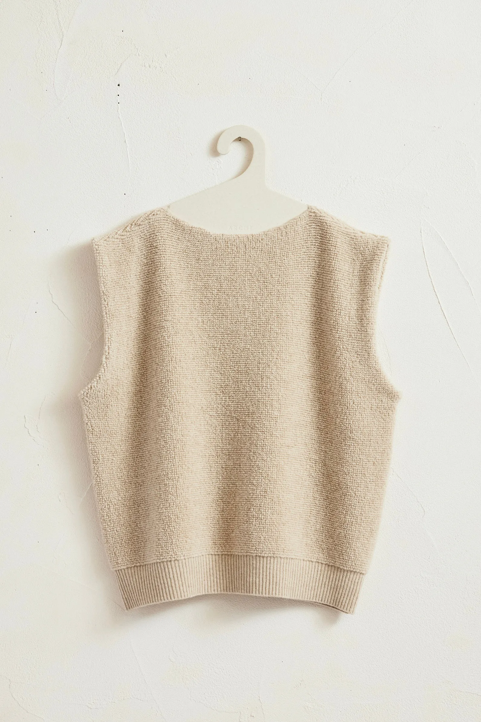 Pile Knit Vest