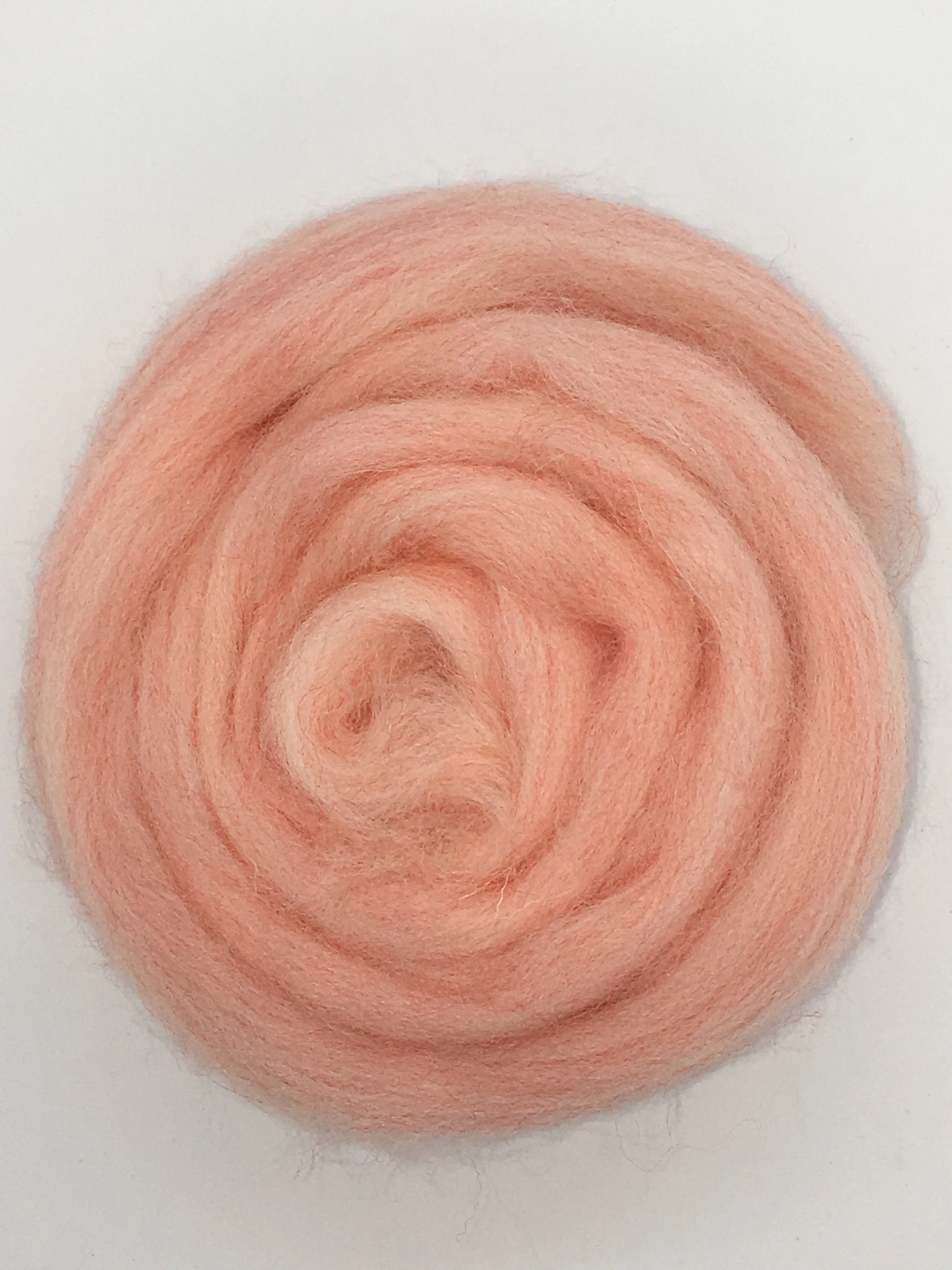 Pink Sands Merino Wool Top Roving