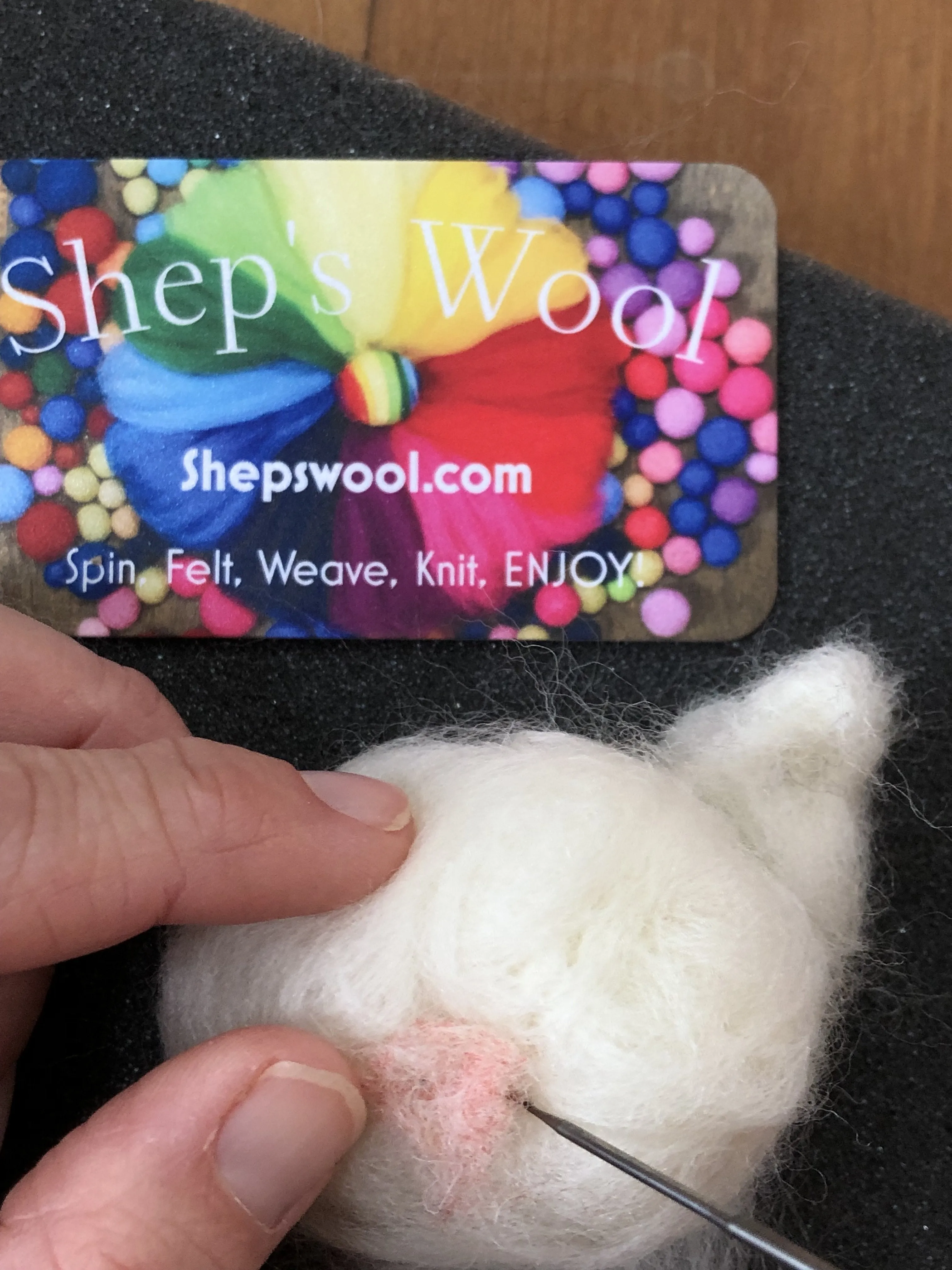 Premium White Wool Roving