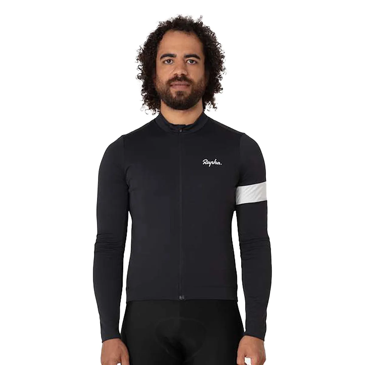 RAPHA Core Thermal Long Sleeve Jersey - BLW Black