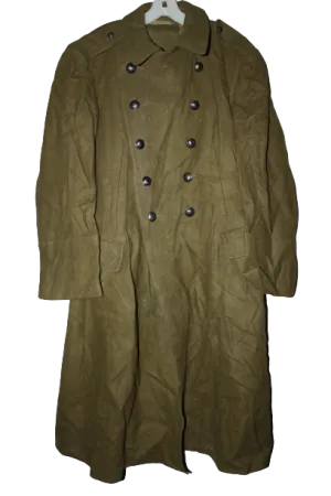 Romanian Army Wool Trench Coat-Major Damage