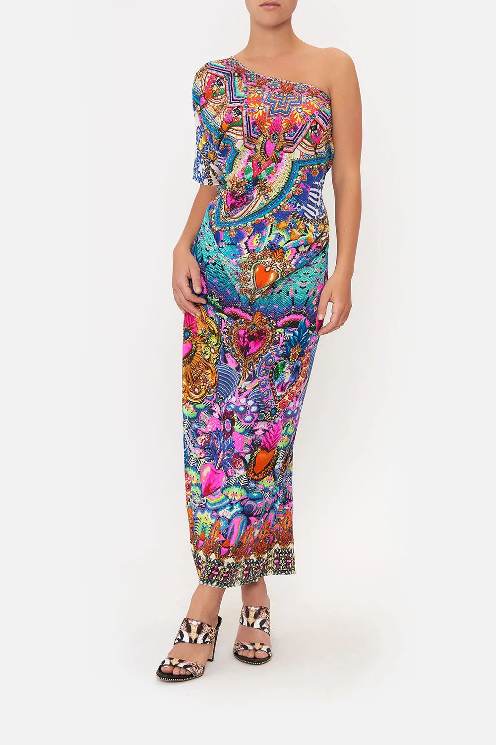 ROUND NECK KAFTAN LUCKY CHARMS