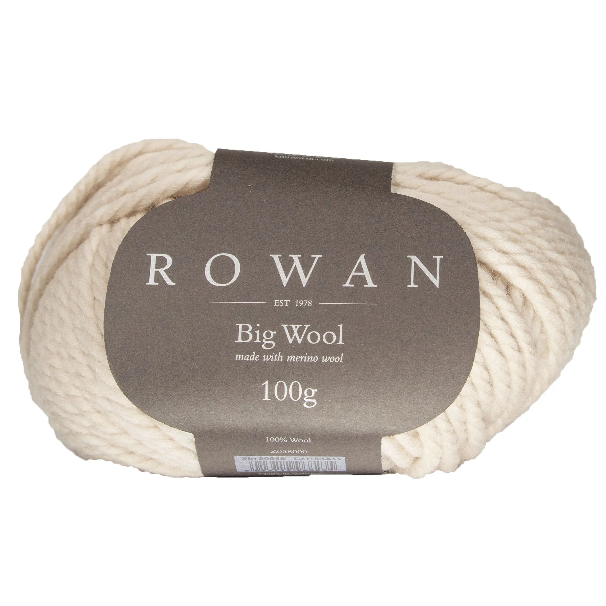 Rowan Big Wool Yarn - 48 Linen