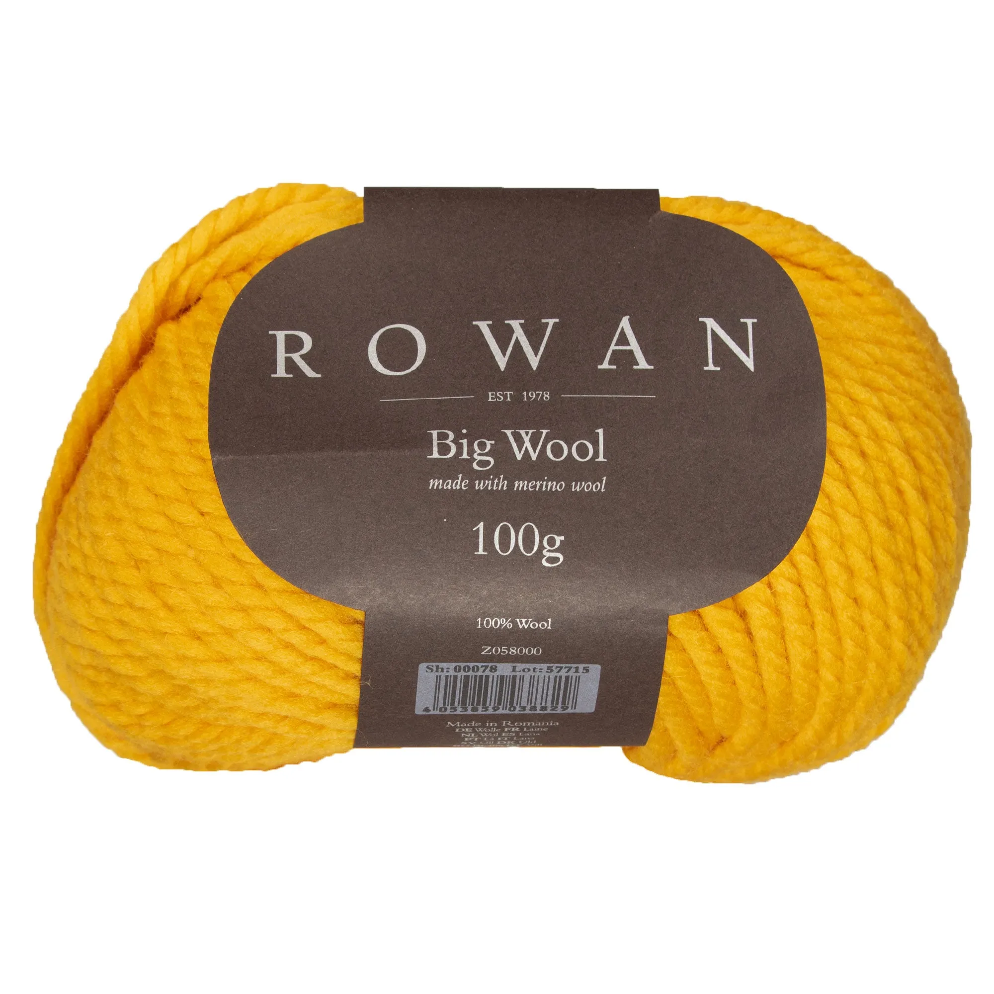 Rowan Big Wool Yarn - 78 Yolk