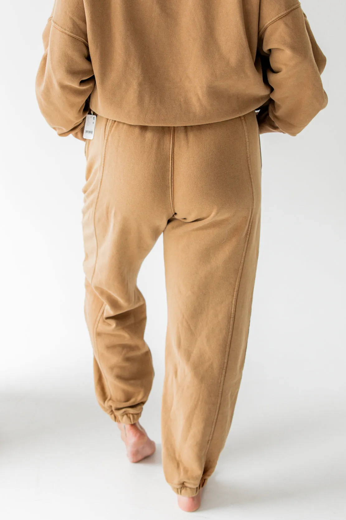 Sprint To The Finish Pants | Camel