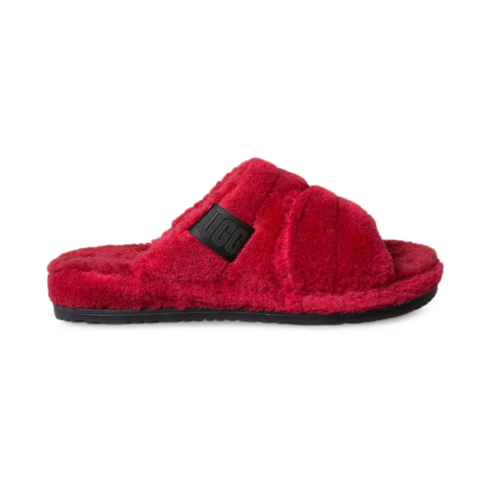 UGG Fluff You Samba Red Slippers - Men's