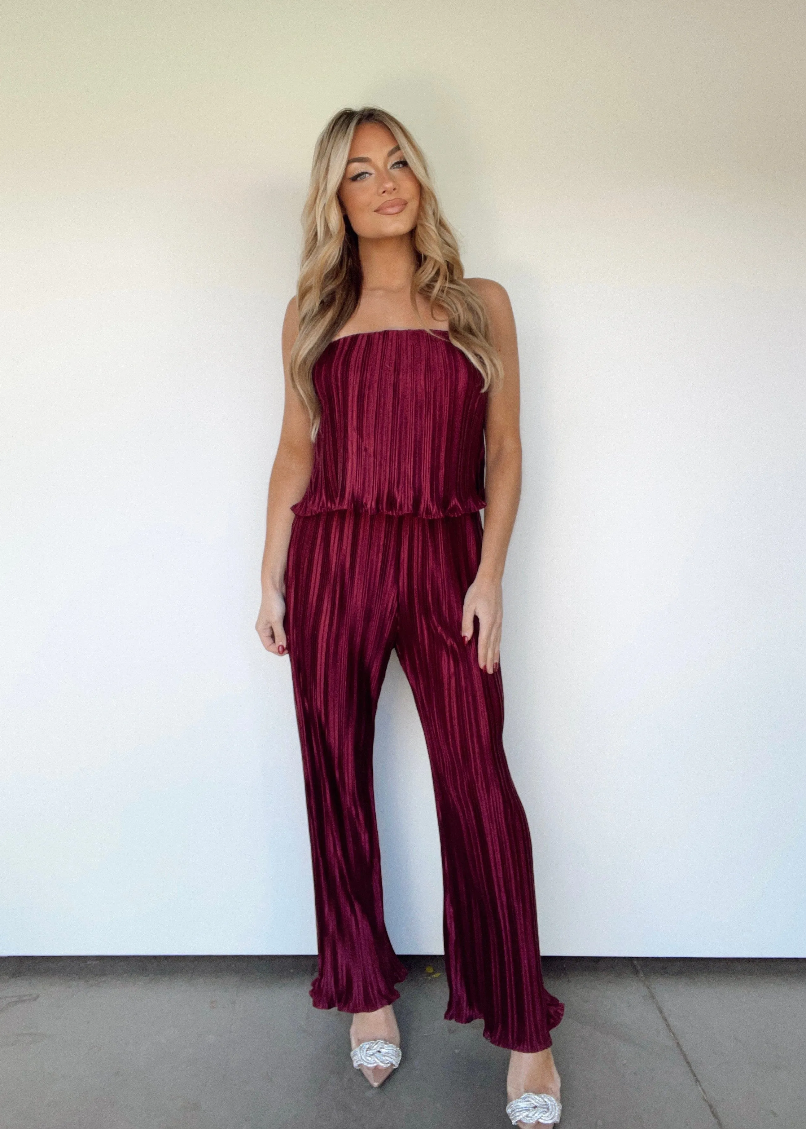 Wine Down Jumpsuit