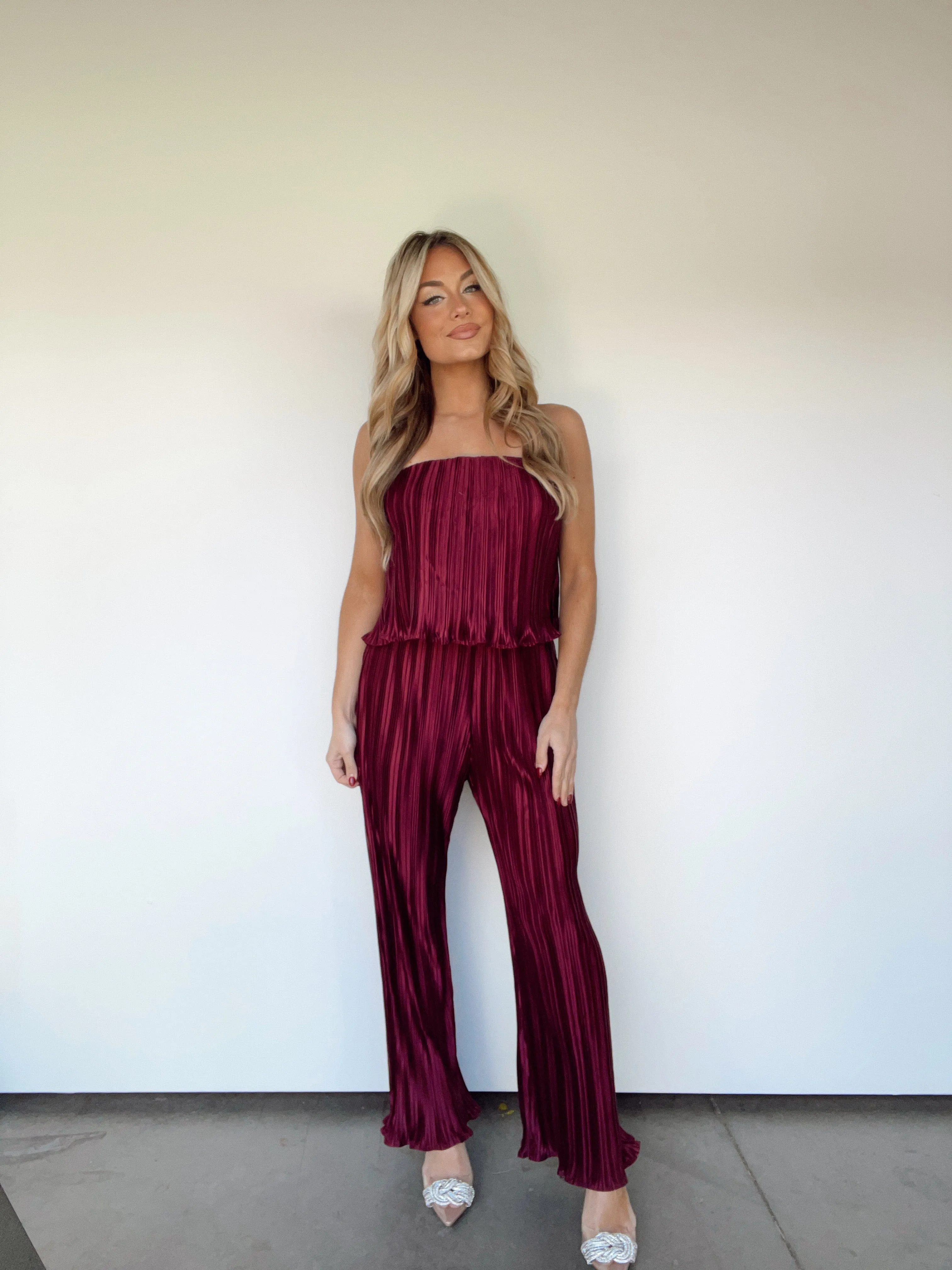 Wine Down Jumpsuit