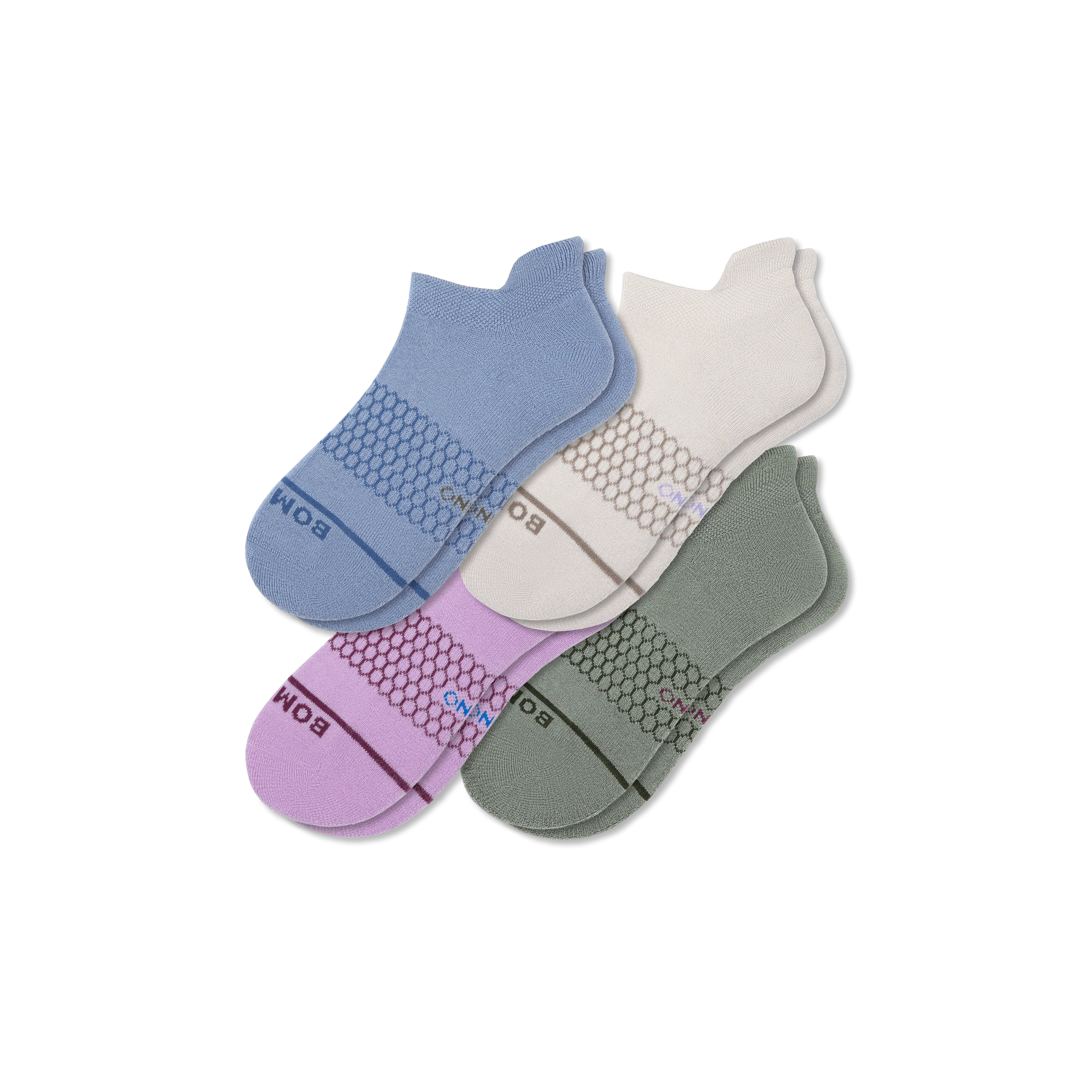 Women's Merino Wool Blend Ankle Sock 4-Pack