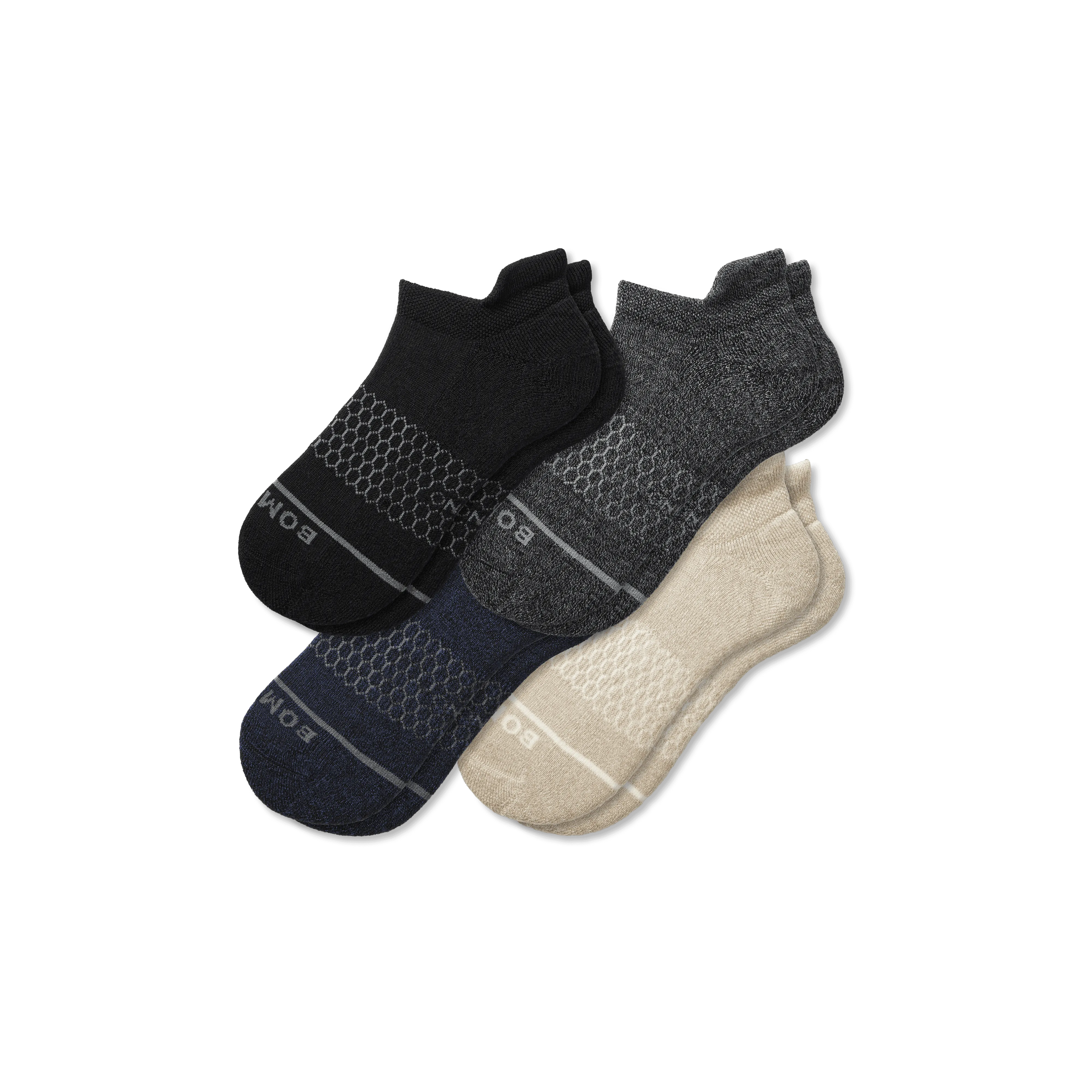 Women's Merino Wool Blend Ankle Sock 4-Pack