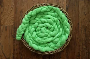 Wool Braid - Light Green